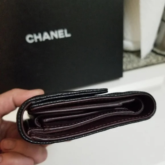 🆕️Chanel XL Caviar Flap Trifold Wallet - Picture 12 of 17